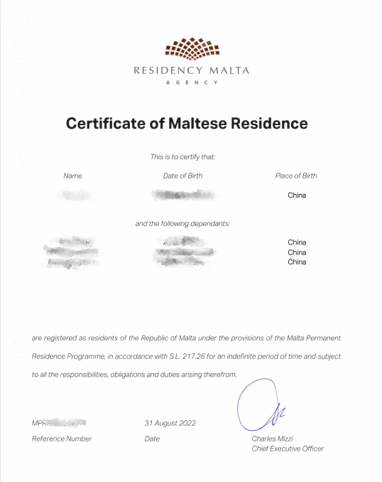 【成功案例】恭喜客户一家四口实现移居欧洲后花园的梦想